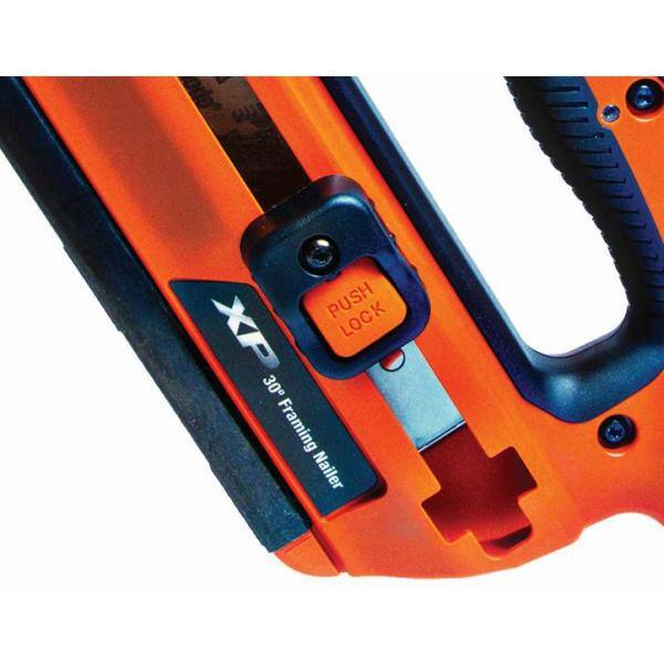 Paslode CFN325XP Batería de iones de litio 30 grados Clavadora inalámbrica combo kit incluye 750Pk Brite Clavos para marcos - 906300B