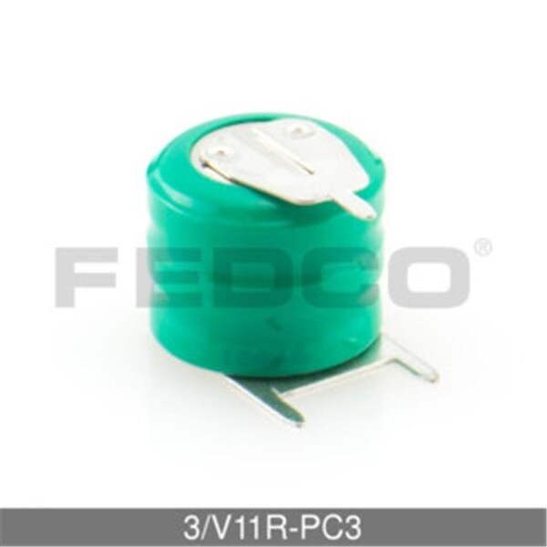 Fedco Batteries FedCo Batteries Compatible with  ENERGY 3-V11R-PC3 RTC Battery For Texas Instruments Travel Mate - 3/V11R-PC3