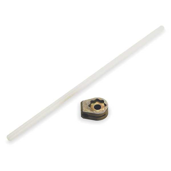Brazo de palanca de interruptor de límite de sensores Telemecanique, 7.87 pulgadas de largo - ZCKY59