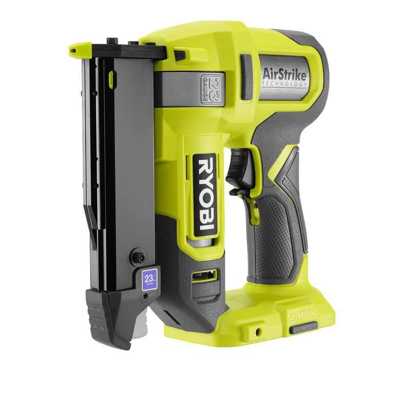 RYOBI ONE+ 18V Airstrike Clavadora de clavos de calibre 23 inalámbrica (sólo la herramienta) - PCL310B