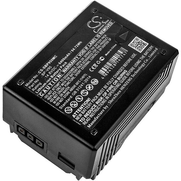 Bsc Preferred RED Epic One Scarlet Dragon 6400mAh Camera Replacement Battery - CS-SBP950MC.1