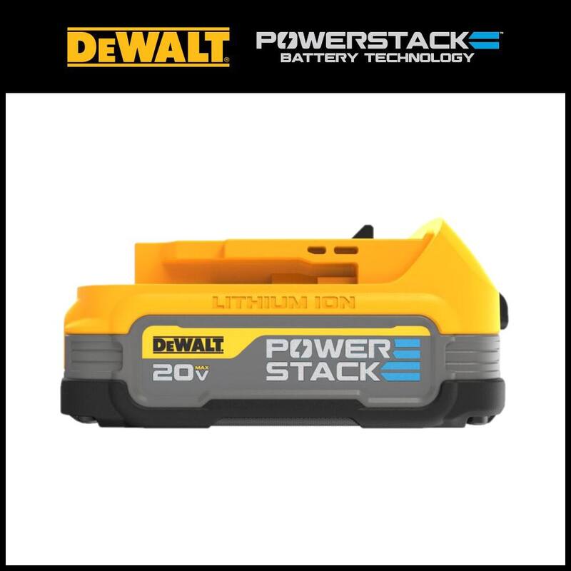 DEWALT ATOMIC 20V MAX Clavadora inalámbrica de clavos de calibre 23 con batería compacta 20V MAX POWERSTACK - DCN623BWBP034