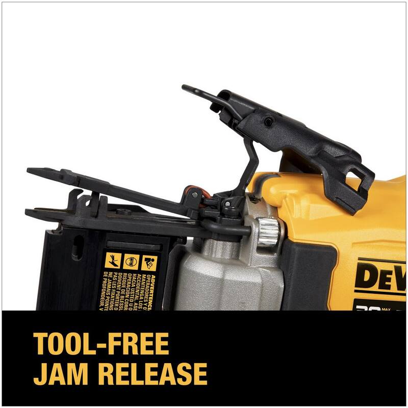 DEWALT ATOMIC 20V MAX Clavadora inalámbrica de clavos de calibre 23 con batería compacta 20V MAX POWERSTACK - DCN623BWBP034