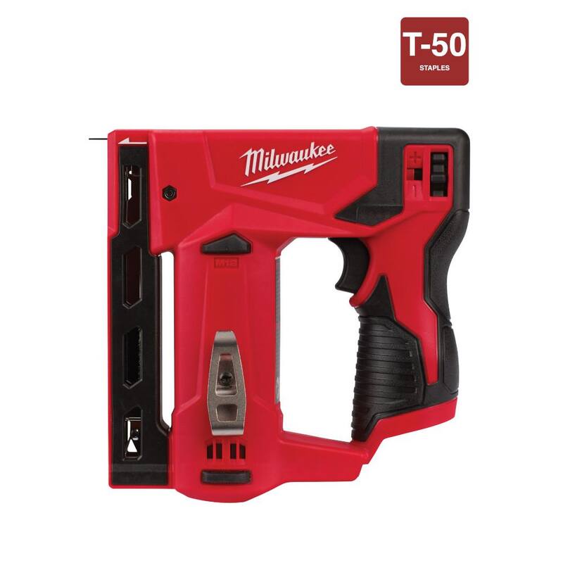 Kit de clavadora inalámbrica de clavos de pasador de 23-Gauge de 12 voltios Milwaukee M12 con clavadora de corona de 3/8 de pulgada inalámbrica de 12 voltios M12 - 2540-21-2447-20