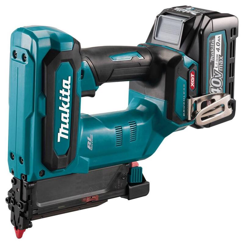 Kit de clavadora inalámbrica Brushless de 23 Ga. Makita 40V max XGT, 2.5Ah - GTP01D1