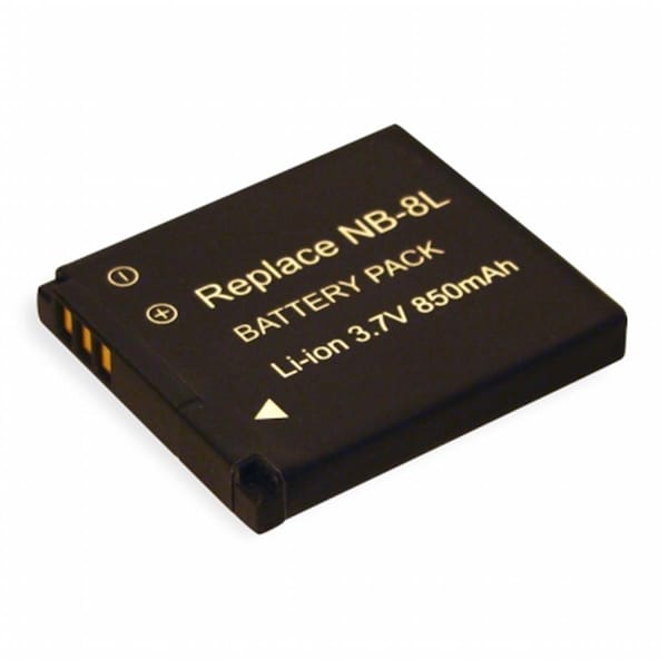 Denaq DQ-R0837A 600mAh Li-Ion Camera-Camcorder Battery for SAMSUNG - DQ-NB8L