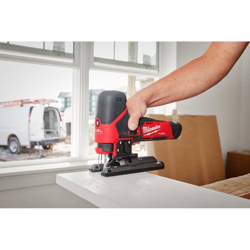 Milwaukee M12 Clavadora de Pin de calibre 23 con Sierra de Calar M12 FUEL (Herramienta Única) - 2540-20-2545-20