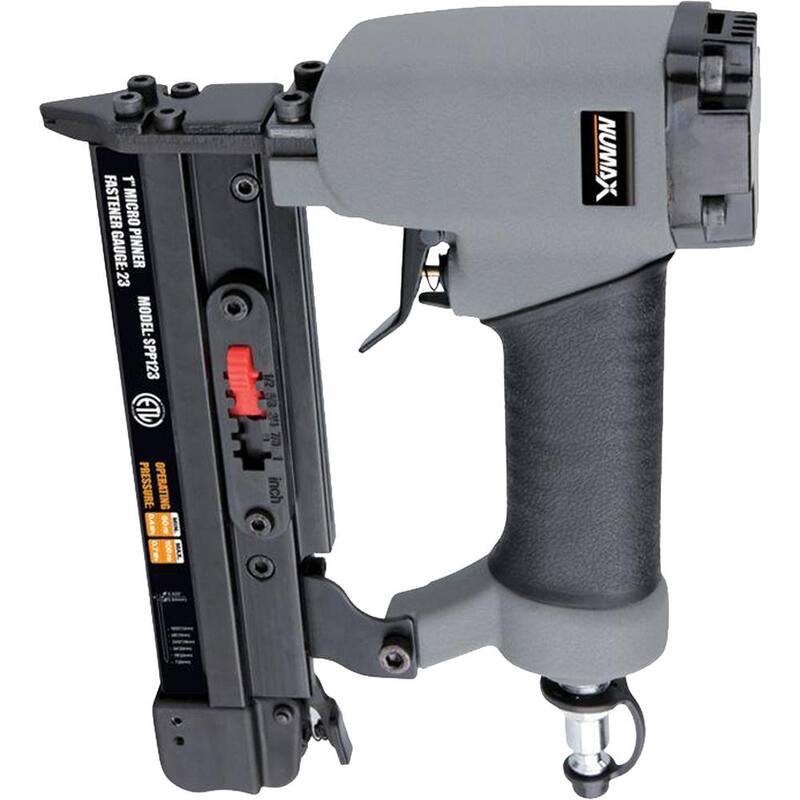 NuMax Pneumatic 23-Gauge 1 in. Micro Pin Nailer - SP123

Clavadora neumática de micro clavos de calibre 23 de 1 pulgada - SP123