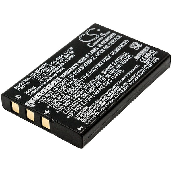 Bsc Preferred Roadster DSC-521 DXG-521 Camera Replacement Battery - CS-NP60FU.38