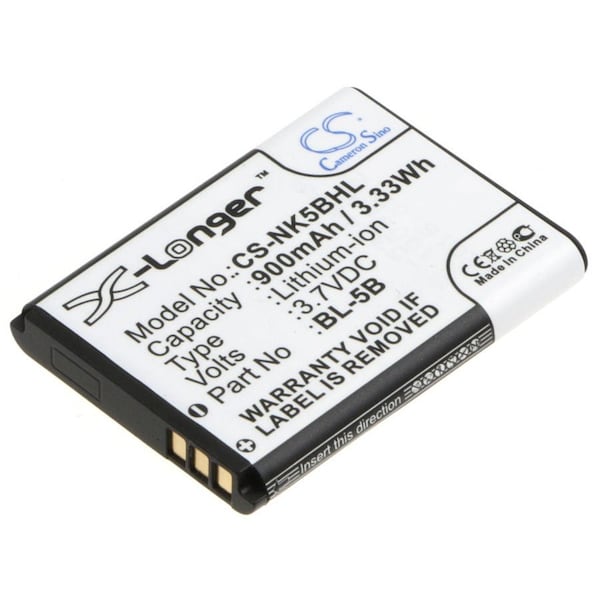 Bsc Preferred Praktica DMMC10 DMMC-10 900mAh Camera Replacement Battery - CS-NK5BHL.34