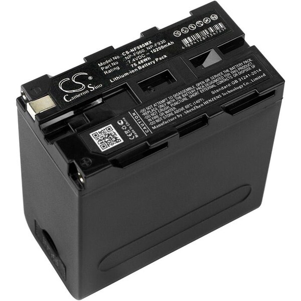 Bsc Preferred Sound Devices 7-Series Audio Recorders 10200mAh Camera Replacement Battery - CS-NF980MX.3