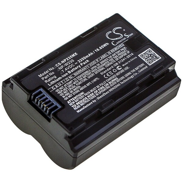 Bsc Preferred Fujifilm X-T4 2250mAh Camera Replacement Battery - CS-NP235MX