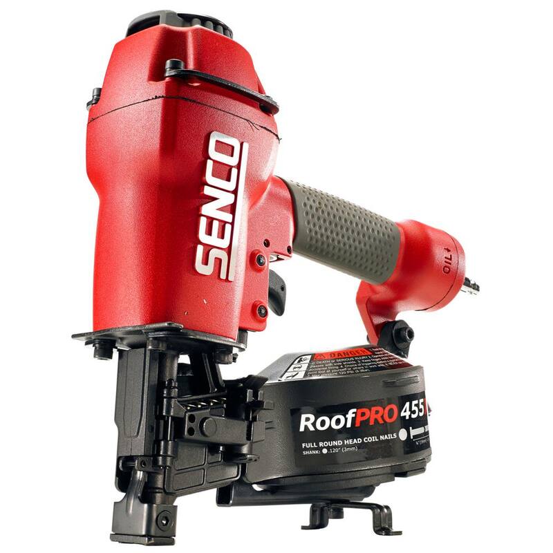 Senco RoofPro445XP Clavadora de Bobina Neumática de 15 grados y 1-3/4 pulgadas - 8V0001N