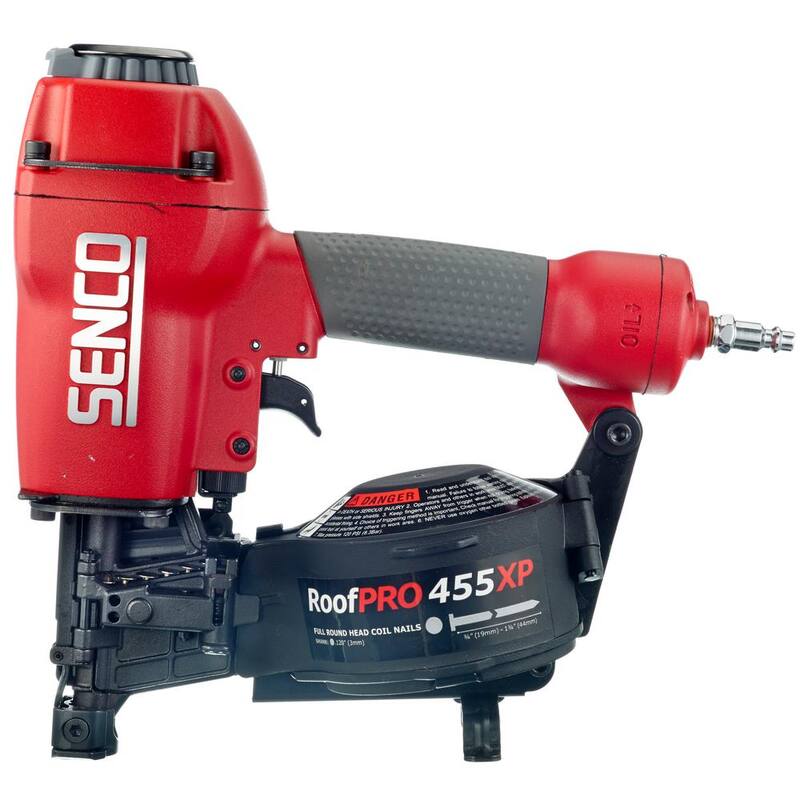Senco RoofPro445XP Clavadora de Bobina Neumática de 15 grados y 1-3/4 pulgadas - 8V0001N