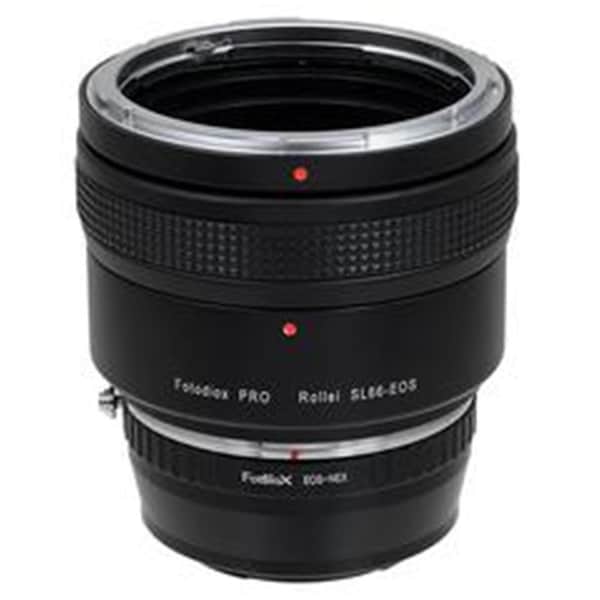 Fotodiox Pro Lens Mount Adapter - Rollei 6000 Series Lenses To Sony Alpha E-Mount Mirrorless Camera Body - R6K-EOS-SNYE-P