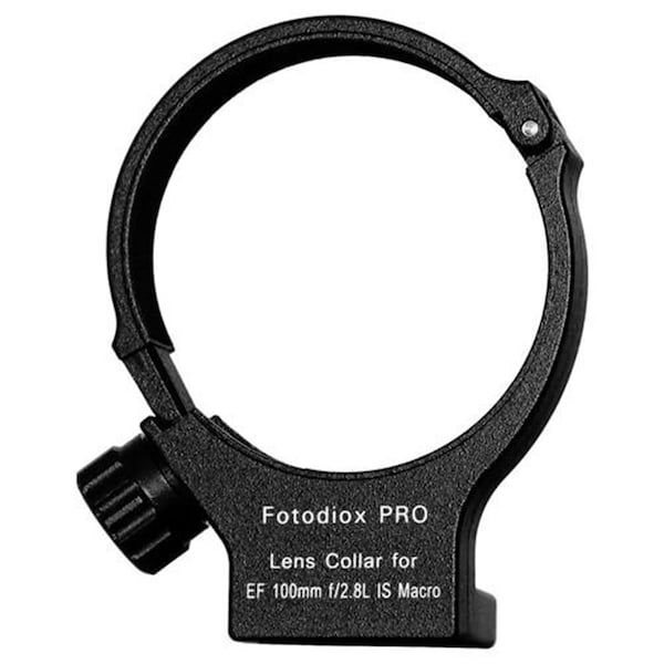 Fotodiox 100 mm Pro Premium Grade Tripod Lens Collar for Canon EOS EF F2.8 IS Macro Lens - EOS-LC-100F28-PRO
