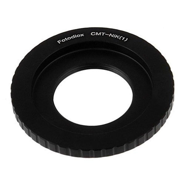 Fotodiox Lens Mount Adapter - C-Mount CCTV - Cine Lens To Nikon F Mount SLR Camera Body - C-NIKF