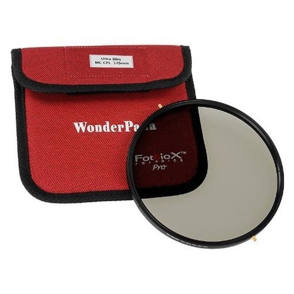 Fotodiox Fotodiox WndPn145-MCCPL Pro 145 mm Slim Multi-Coated Circular Polarizer Filter - WNDPN145-MCCPL