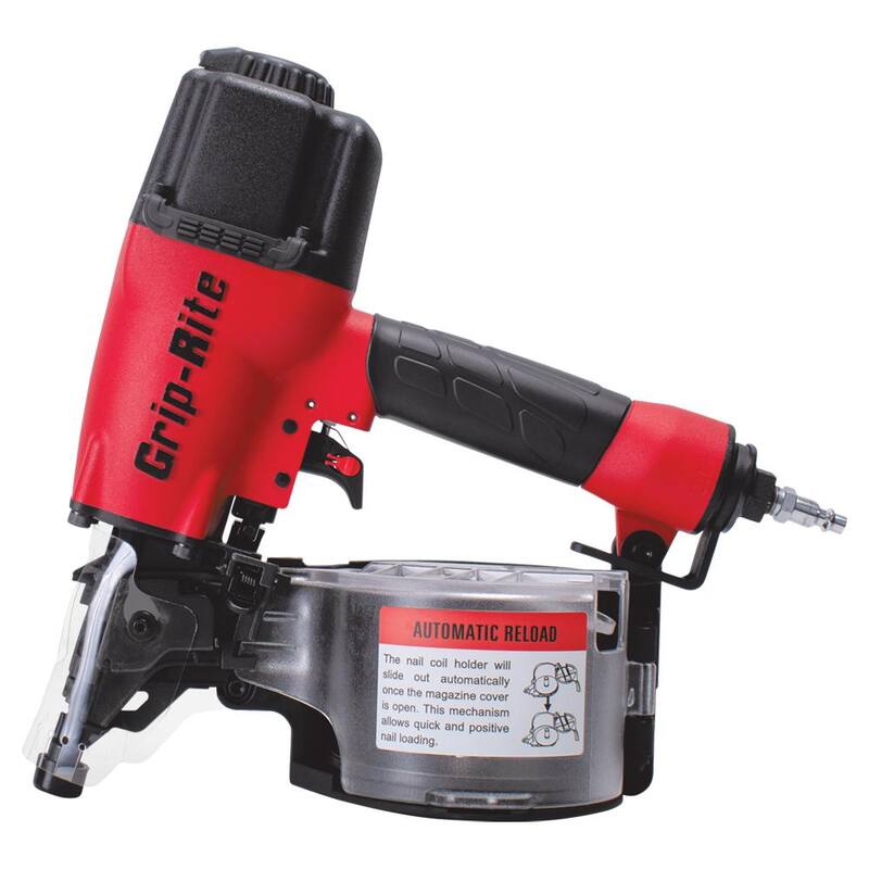 Clavadora de bobina de armadura y plástico de 15 grados de 2-1/2 pulgadas de Grip-Rite - GRTCS250