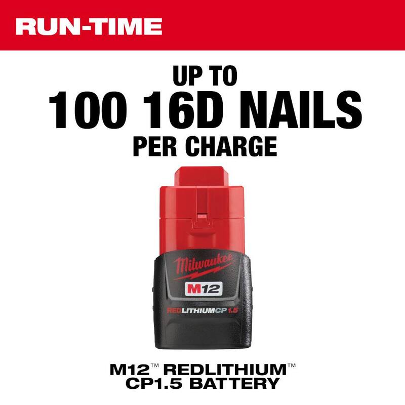 2633-20 Martillo de mano inalámbrico de 12 voltios de iones de litio Milwaukee M12 (herramienta solamente)