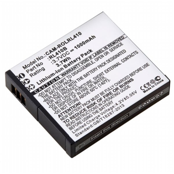 Dantona Replacement Camera battery for Rollei RL410B - CAM-ROLRL410