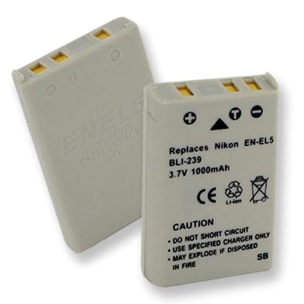 Empire Empire BLI-239 3.7V Nikon EN-EL5 Li-ion 1000 mAh Batteries - 3.7 watt - BLI-239