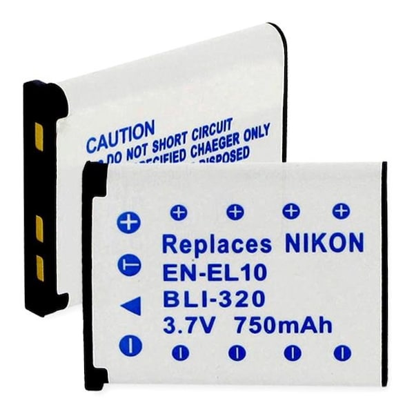 Empire Empire BLI-320 3.7V Nikon EN-EL10 Li-ion 750 mAh Battery - 2.77 watt - BLI-320