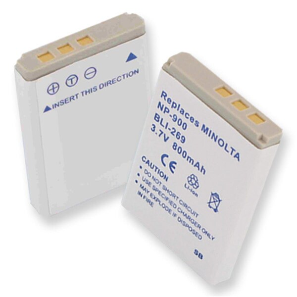 Empire 3.7V Konica NP-900 Li-ion 650 mAh Batteries - 2.96 watt - BLI-269