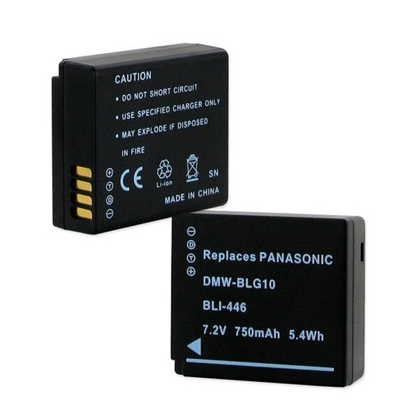 Empire Empire BLI-446 Panasonic DMW-BLG10 7.2V 750 mAh Batteries - 5.4 watt - BLI-446