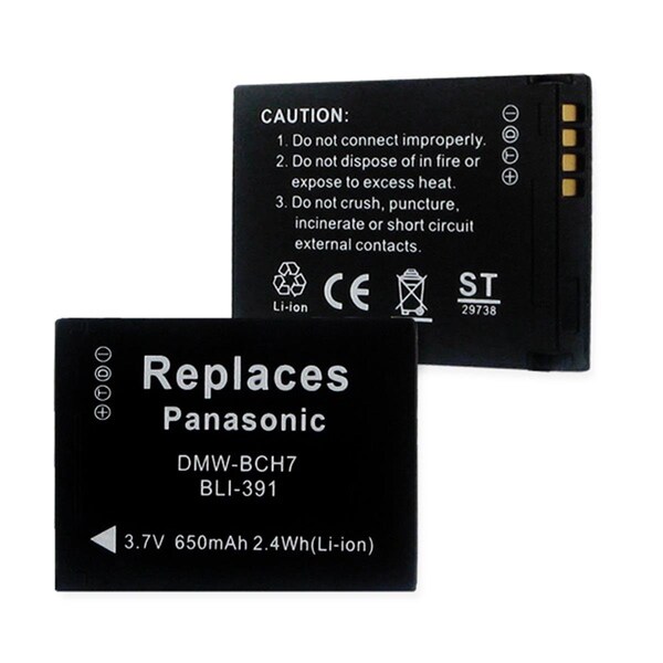 Empire Panasonic DMW-BCH7 3.7V 650 mAh Batteries - 2.4 watt - BLI-391