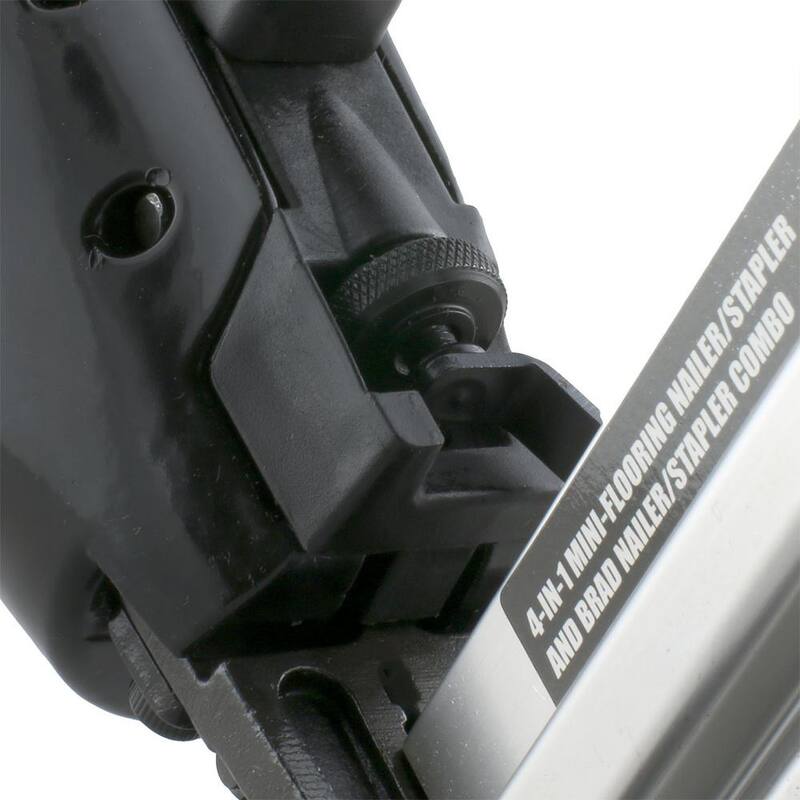 Clavadora / engrapadora de piso mini de 18 calibres y 1-5/8 pulgadas 4 en 1 neumática de Freeman - PFBC940