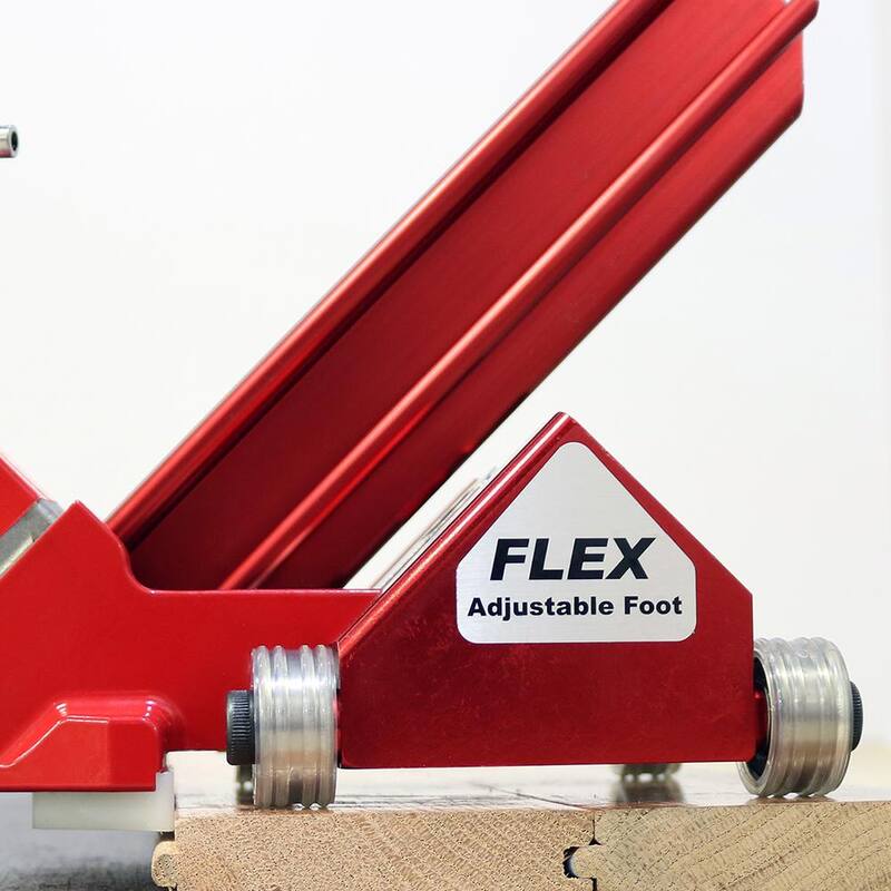 POWERNAIL Pneumático de calibre 18 con rodillo de potencia Flex para clavadoras de láminas de pisos de madera dura - 50PFLEXPRW