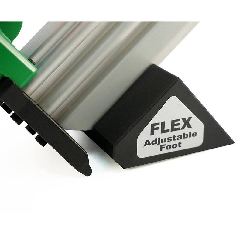 POWERNAIL Kit de clavadora de clavos de lengüeta de 20 gaugae para pisos de madera dura con gatillo neumático - 2000F
