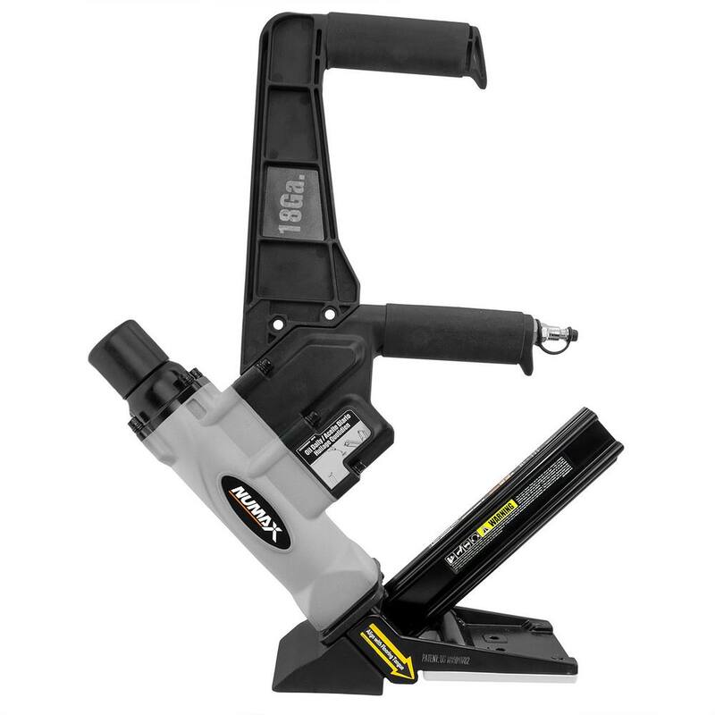 NuMax 1-3/4 pulgadas 18-Gauge Clavadora de pisos con asa doble para clavos en L - S18GLCNDH