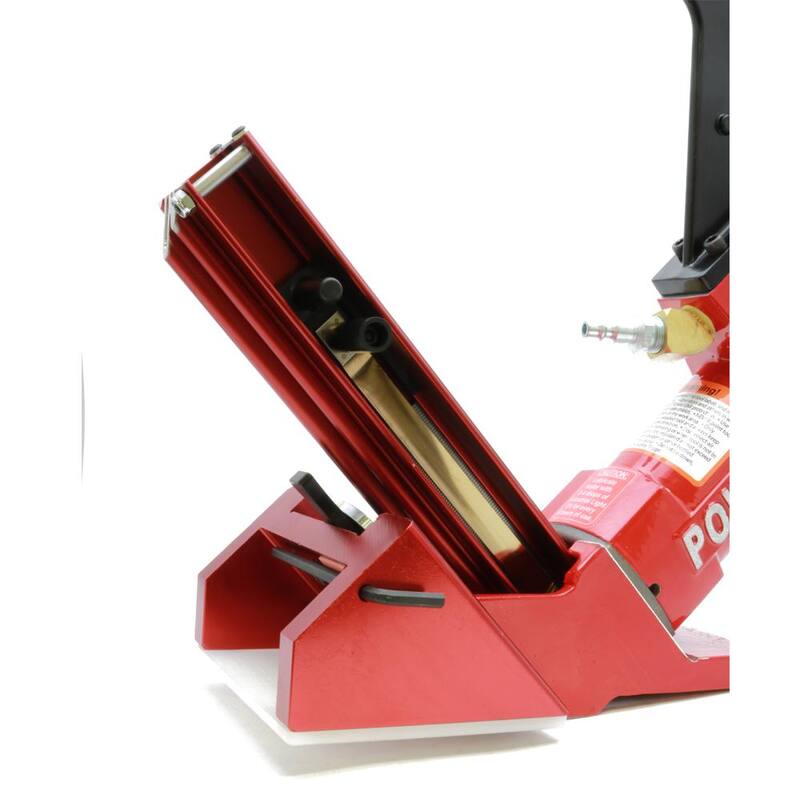 Clavadora de espigas para piso de madera dura POWERNAIL neumática de 18 calibres, flexible - 50PFLEXW