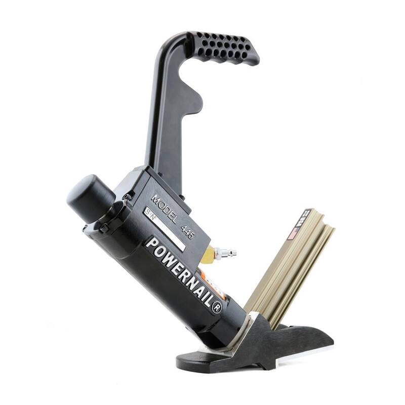POWERNAIL Neumática 16-Gauge Clavadora para tablones de madera dura - 445LSW