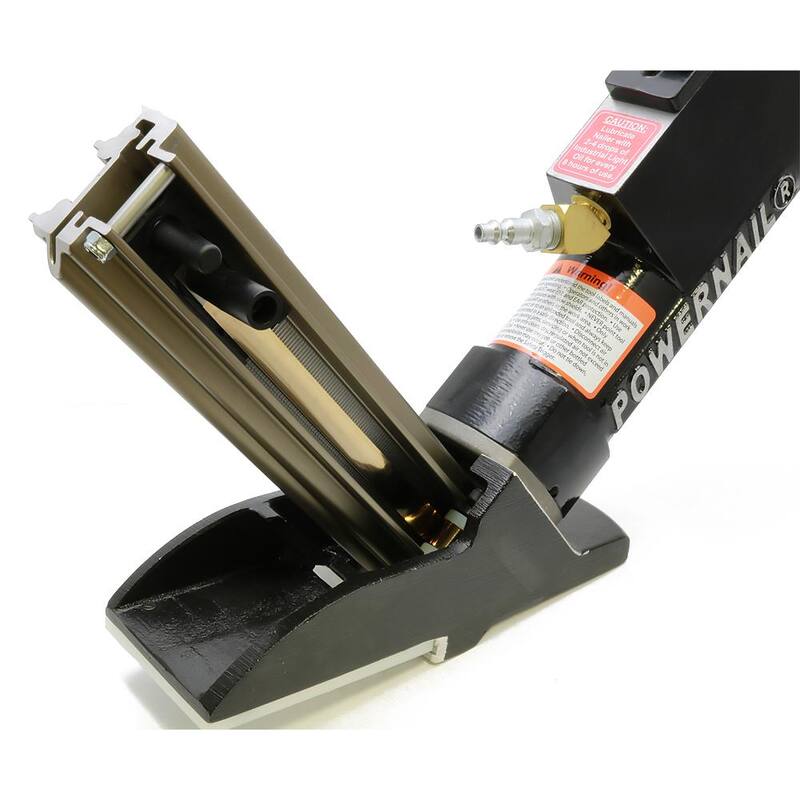 POWERNAIL Neumática 16-Gauge Clavadora para tablones de madera dura - 445LSW