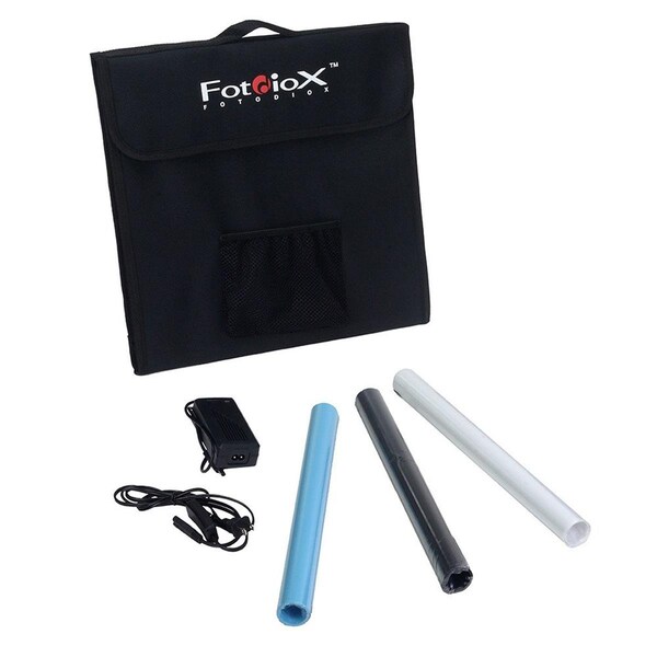 Fotodiox Pro 16 x 16 in. LED Studio-in-a-Box for Table Top Photography - STUDIO-BOX-LED440-16X16