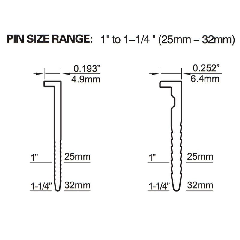 
Clavadora neumática de pisos de clavos en L de 20 galgas y 1-1/4 pulgadas - PF20GLCN