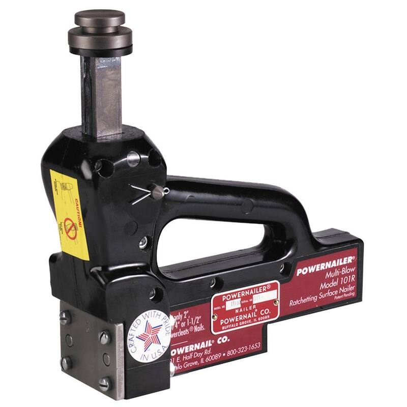 GRAPADORA DE SUPERFICIE PARA PISOS DE MADERA DURA MANUAL DE 16 GAUGE CON TRINQUETE - 101RW