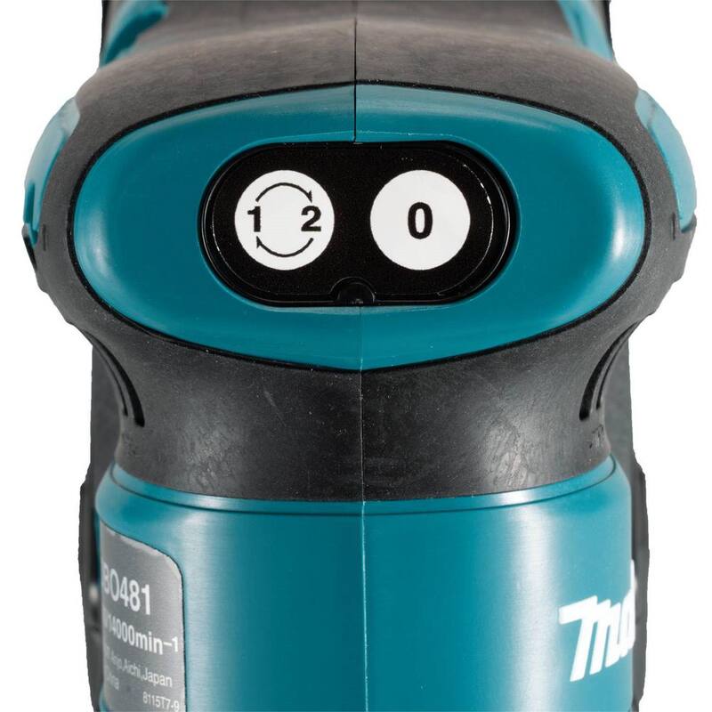 Lijadora orbital inalámbrica de 1/4 de hoja, de 18V LXT de litio-ion de Makita (solo la herramienta) - XOB02Z