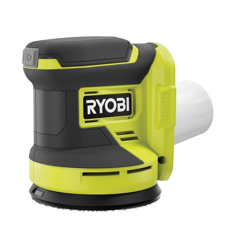 Lijadora orbital aleatoria inalámbrica RYOBI ONE+ 18V de 5 pulgadas (sólo herramienta) - PCL406B