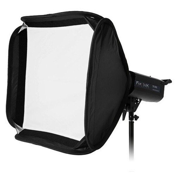 Fotodiox 20 x 20 in. Pro Foldable Softbox Plus Grid with Profoto Speedring for Profoto & Compatible Strobes - SB-FLDBL-20X20-PROFOTO