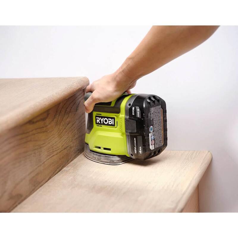 Lijadora de esquinas inalámbrica RYOBI ONE+ 18V (sólo herramienta) - PCL416B
