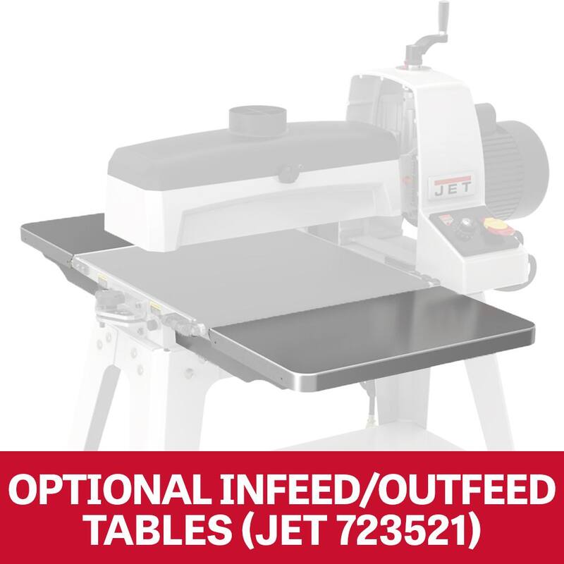 Lijadora de tambor Jet con soporte - 723520K