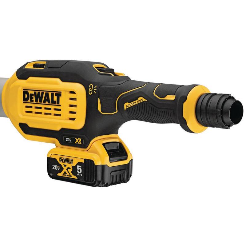 Lijadora de paneles de yeso inalámbrica DEWALT 20V MAX de 9 pulgadas con (2) baterías de 20V 5.0Ah y cargador - DCE800P2