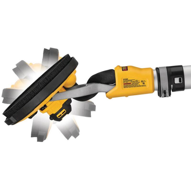 Lijadora de paneles de yeso inalámbrica DEWALT 20V MAX de 9 pulgadas con (2) baterías de 20V 5.0Ah y cargador - DCE800P2