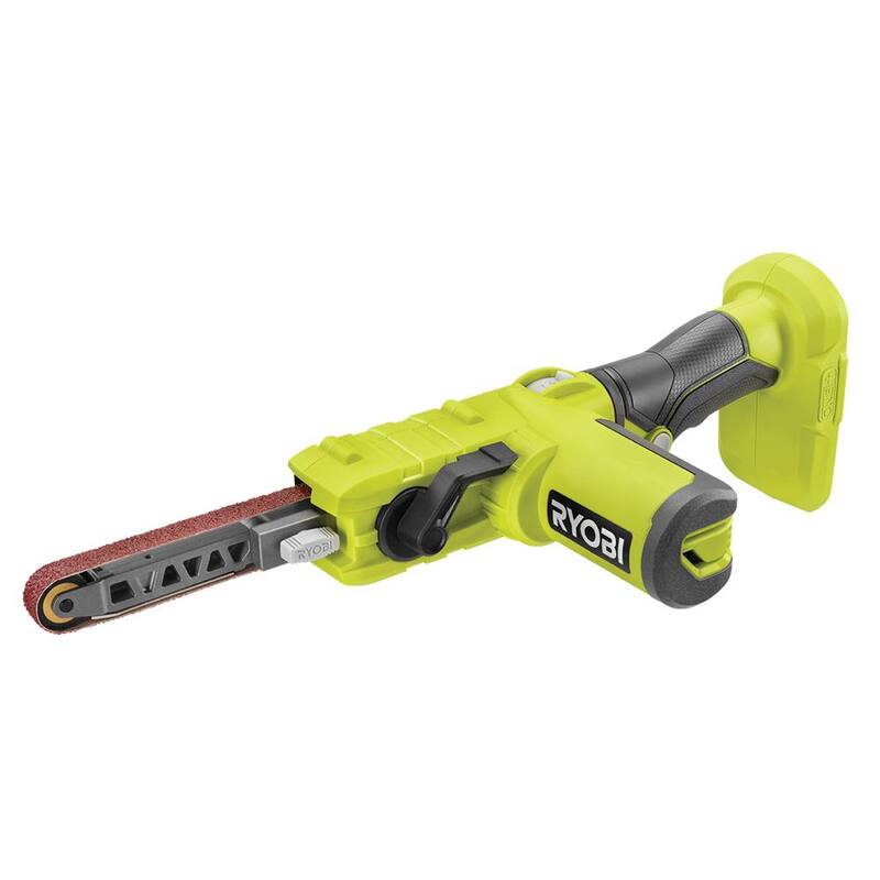 Lijadora de banda inalámbrica RYOBI ONE+ 18V de 1/2 pulgadas x 18 pulgadas (solo la herramienta) - PSD101B