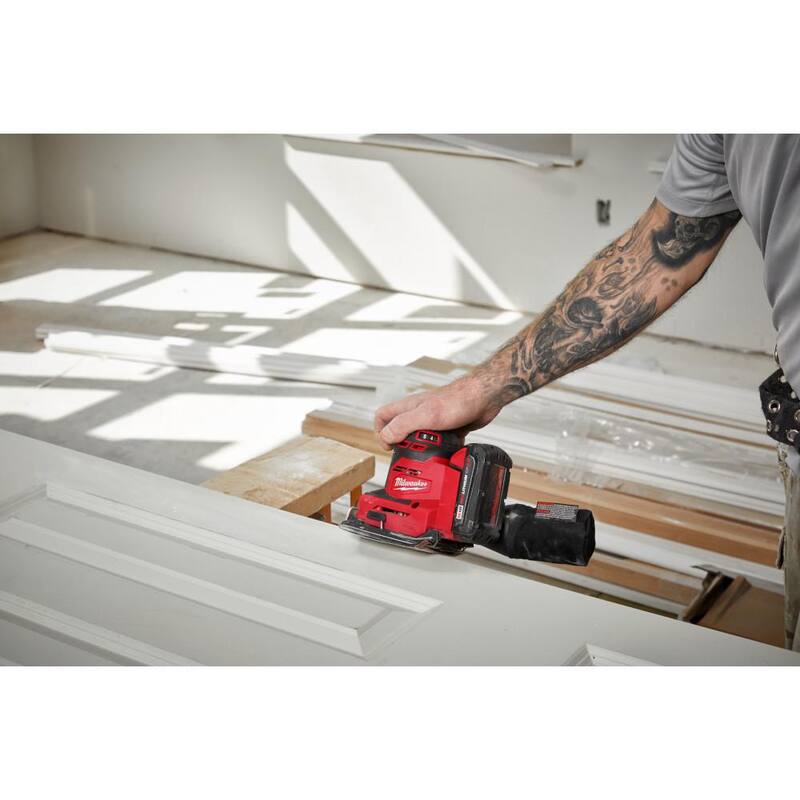 Lijadora de lámina inalámbrica Milwaukee M18 18V con batería de iones de litio de 1/4 in (Herramienta solamente) - 2649-20
