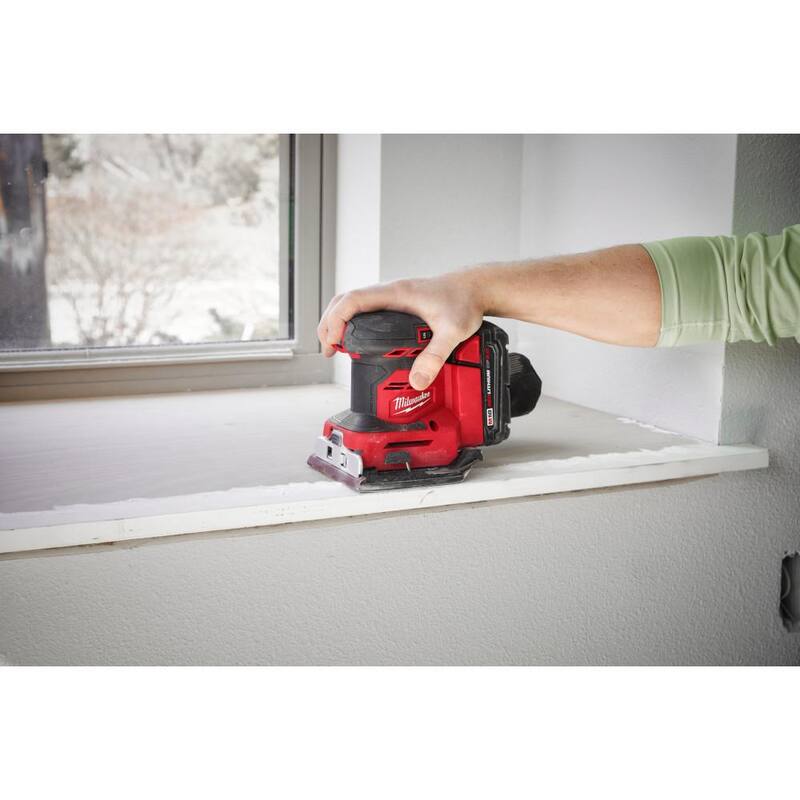 Lijadora de lámina inalámbrica Milwaukee M18 18V con batería de iones de litio de 1/4 in (Herramienta solamente) - 2649-20